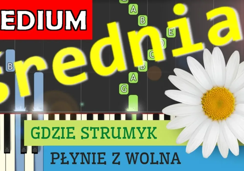 Gdzie strumyk płynie z wolna podkłady muzyczne - znajdź najlepsze opcje
