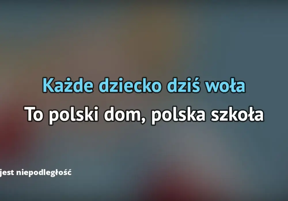 Podkład muzyczny Co to jest niepodległość – zrozumienie wartości patriotyzmu