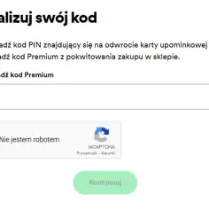 Jak aktywować kartę podarunkową Spotify i uniknąć problemów z kodem