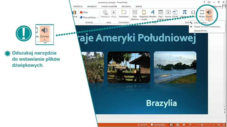 Zdjęcie Jak wstawić podkład muzyczny do prezentacji i uniknąć problemów z dźwiękiem