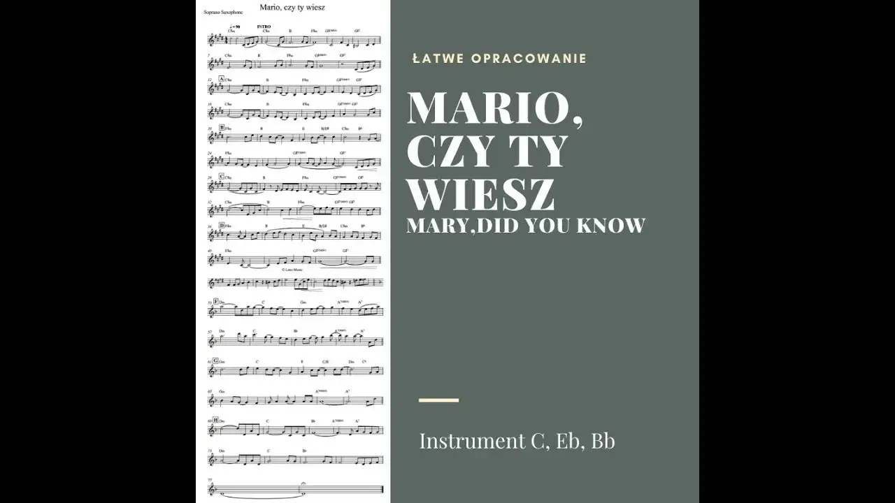 Zdjęcie Tekst piosenki Mario, czy ty wiesz? Analiza i porównanie wersji
